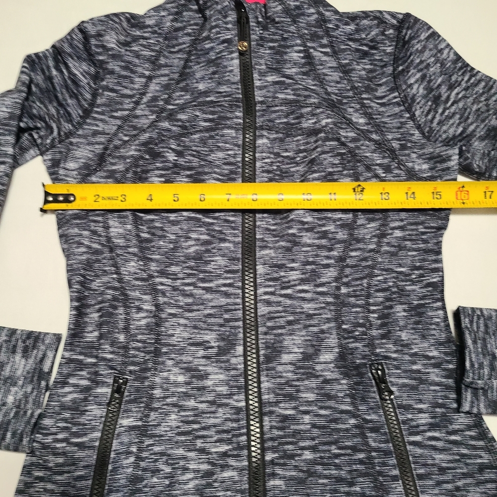 Lululemon Define Jacket Dramatic Static White Bla… - image 2